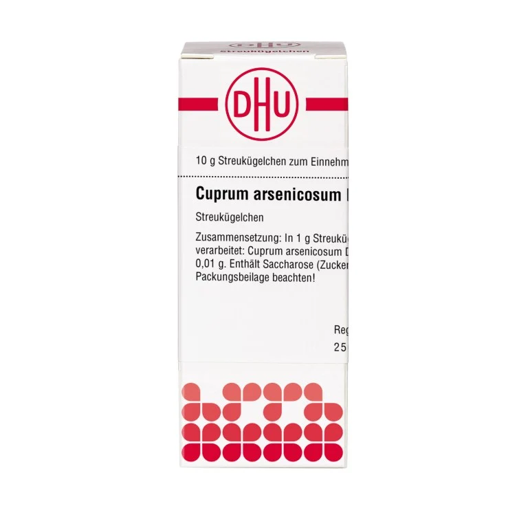 Cuprum arsenicosum D12 DHU Globuli, 10 g Globuli
