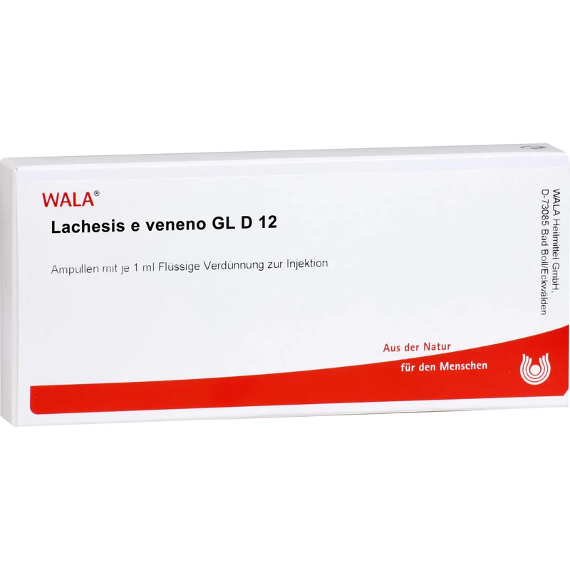 Lachesis e Veneno Gl D12 Amp., 10X1 ml AMP