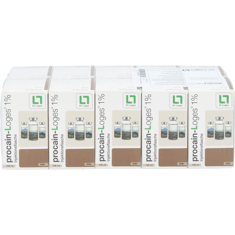 procain-Loges 1% Injektionsflasche, 100 ml, 1000 ml Lösung