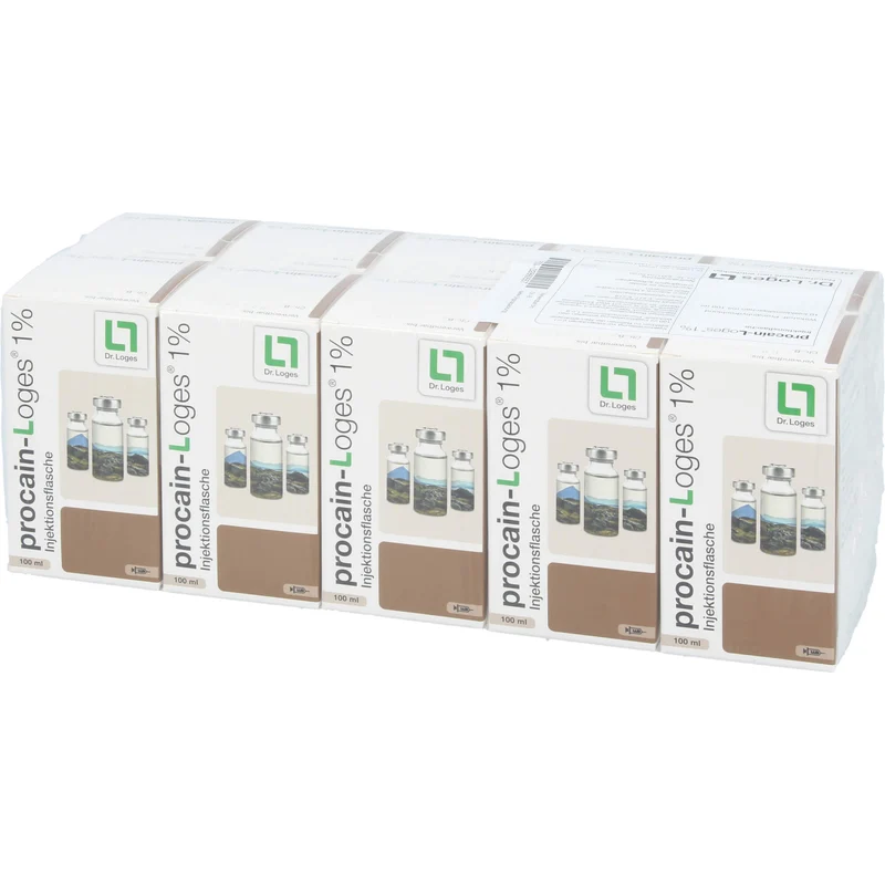 procain-Loges 1% Injektionsflasche, 100 ml, 1000 ml Lösung