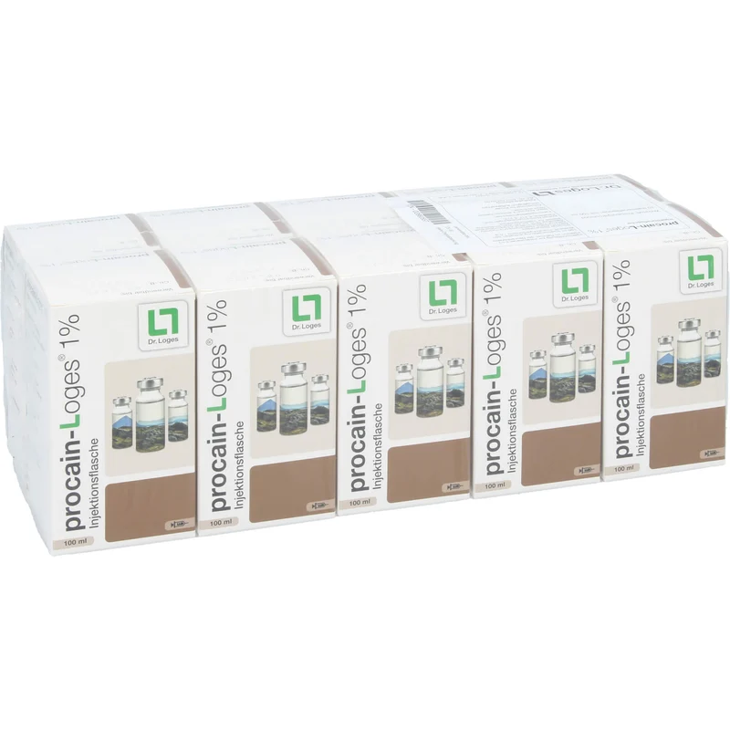procain-Loges 1% Injektionsflasche, 100 ml, 1000 ml Lösung