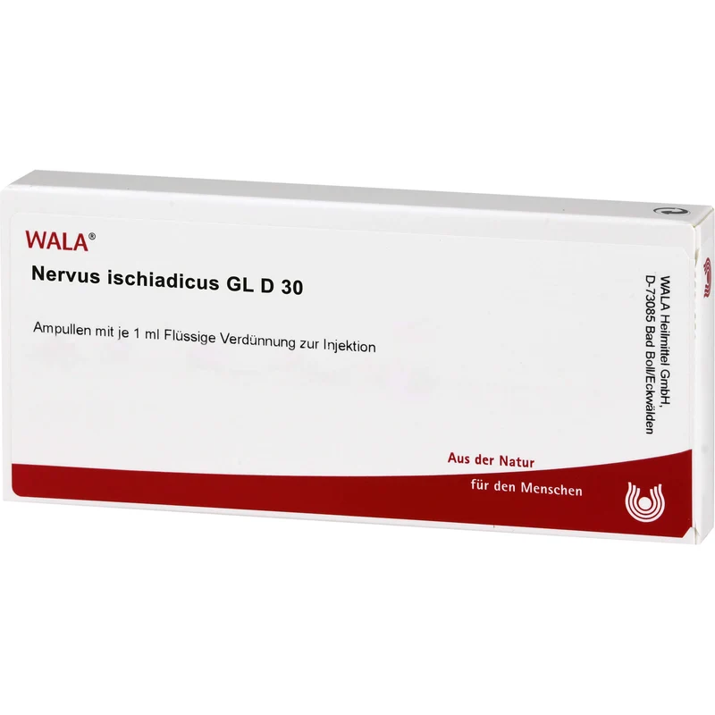 WALA Nervus Ischiadicus Gl D30 flüssige Verdünnung, 10 St. Ampullen
