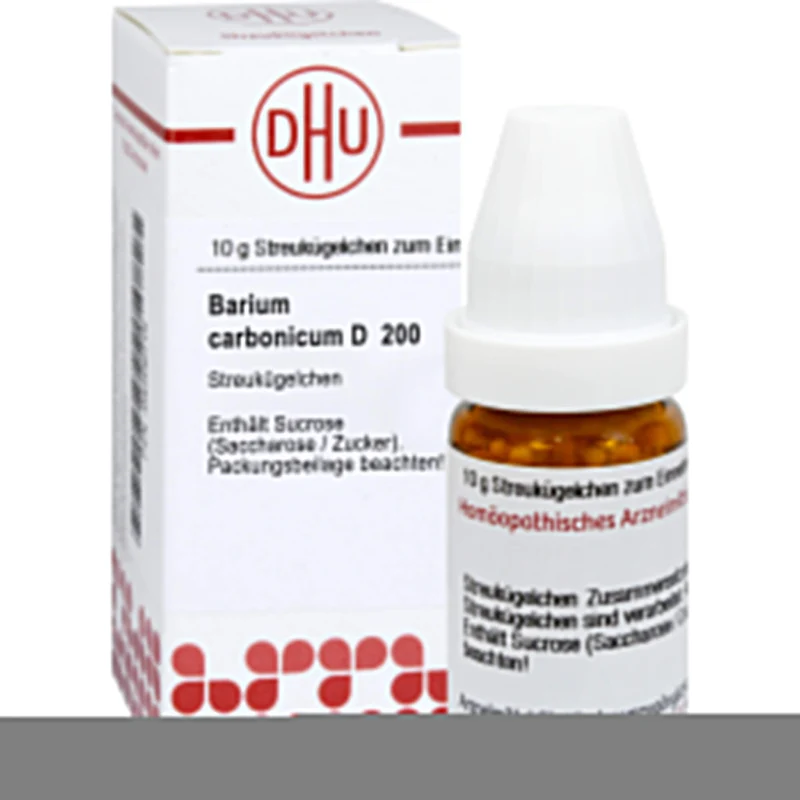 Barium carbonicum D200 DHU Globuli, 10 g Globuli