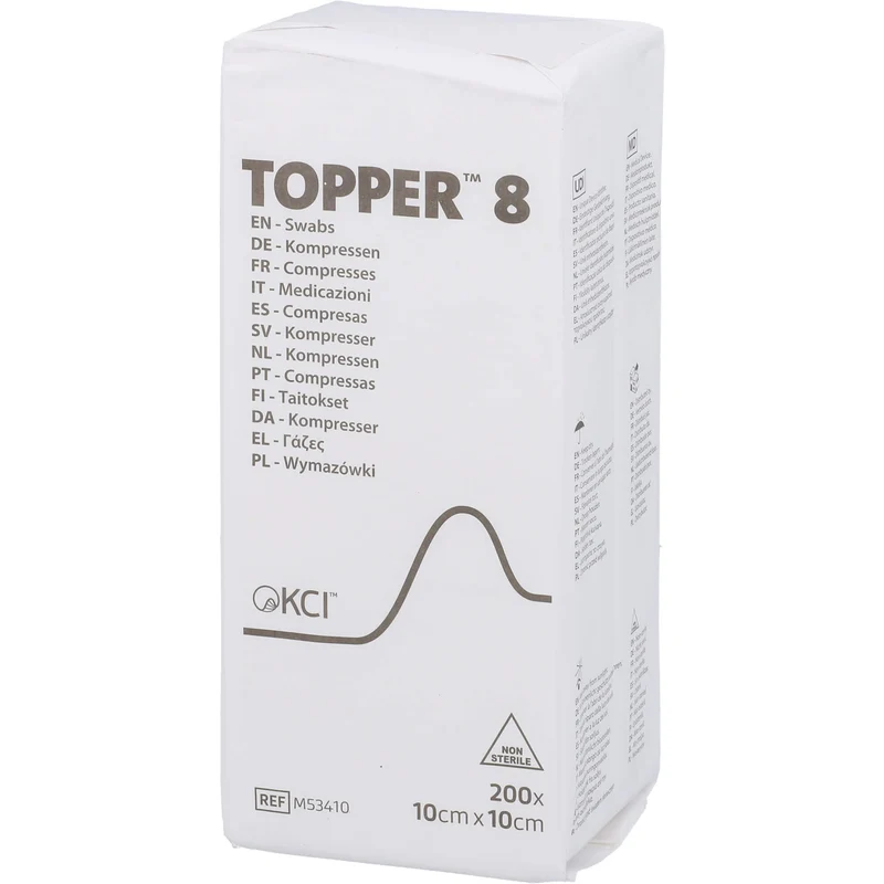 TOPPER 8 UNST 10 X 10 cm 53410, 200 St KOM