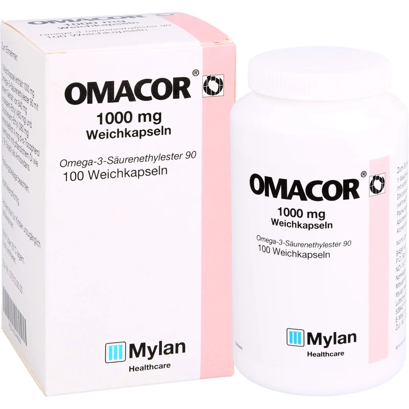 Omacor , 1000 mg Weichkapseln, 100 St. Kapseln