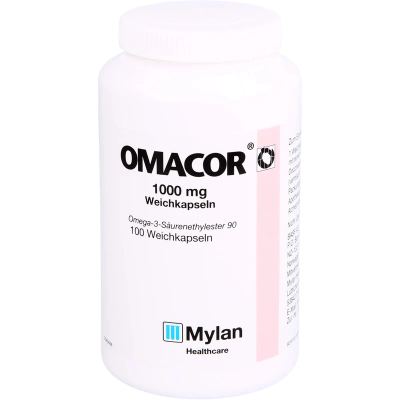 Omacor , 1000 mg Weichkapseln, 100 St. Kapseln