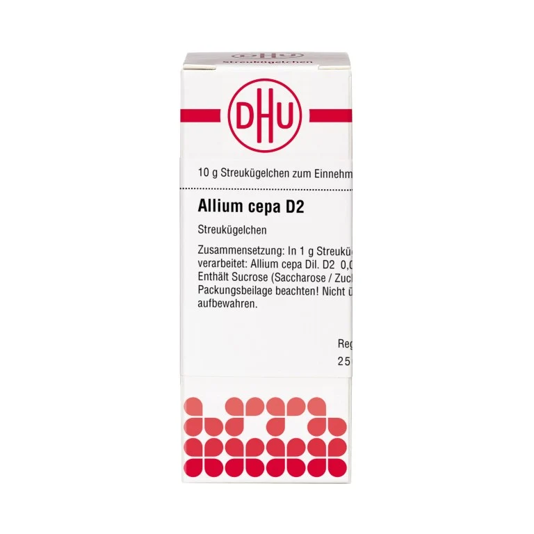 Allium cepa D2 DHU Globuli, 10 g Globuli