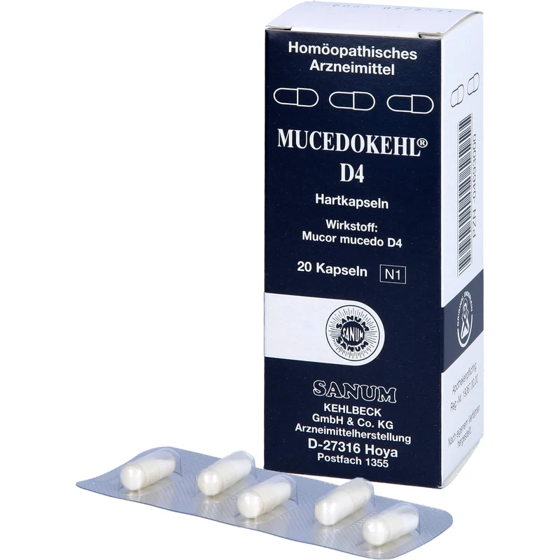 SANUM-KEHLBECK Mucedokehl D4 Kapseln, 20 St. Kapseln
