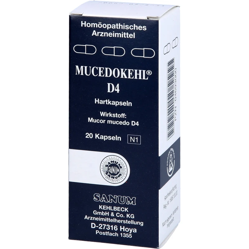 SANUM-KEHLBECK Mucedokehl D4 Kapseln, 20 St. Kapseln