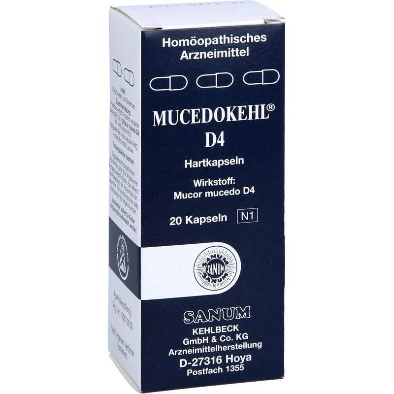 SANUM-KEHLBECK Mucedokehl D4 Kapseln, 20 St. Kapseln