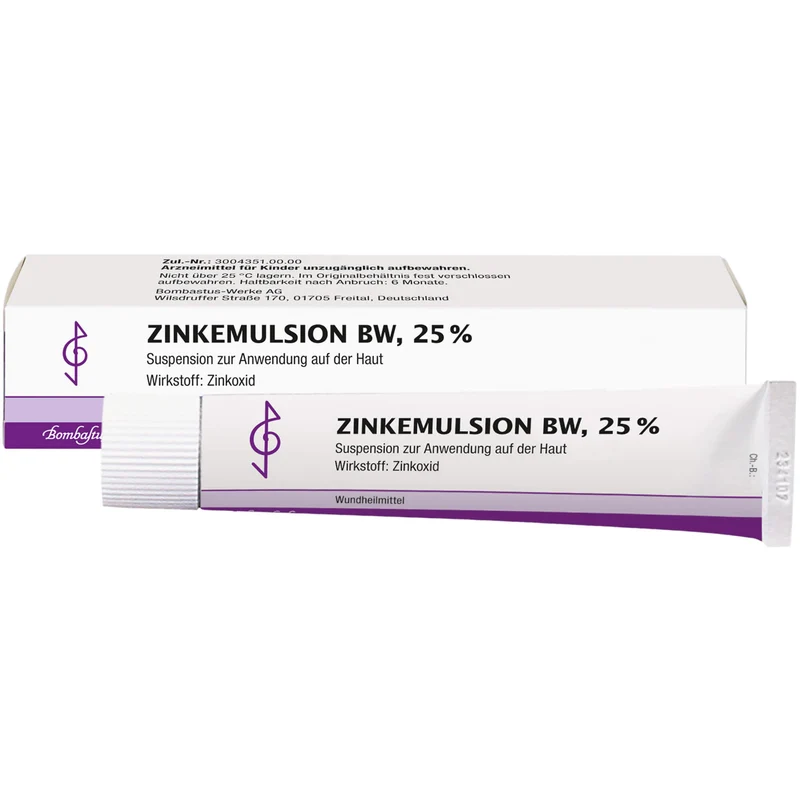 Zinkemulsion BW, 25 % Suspension zur Anwendung auf der Haut, 50 ml Lösung