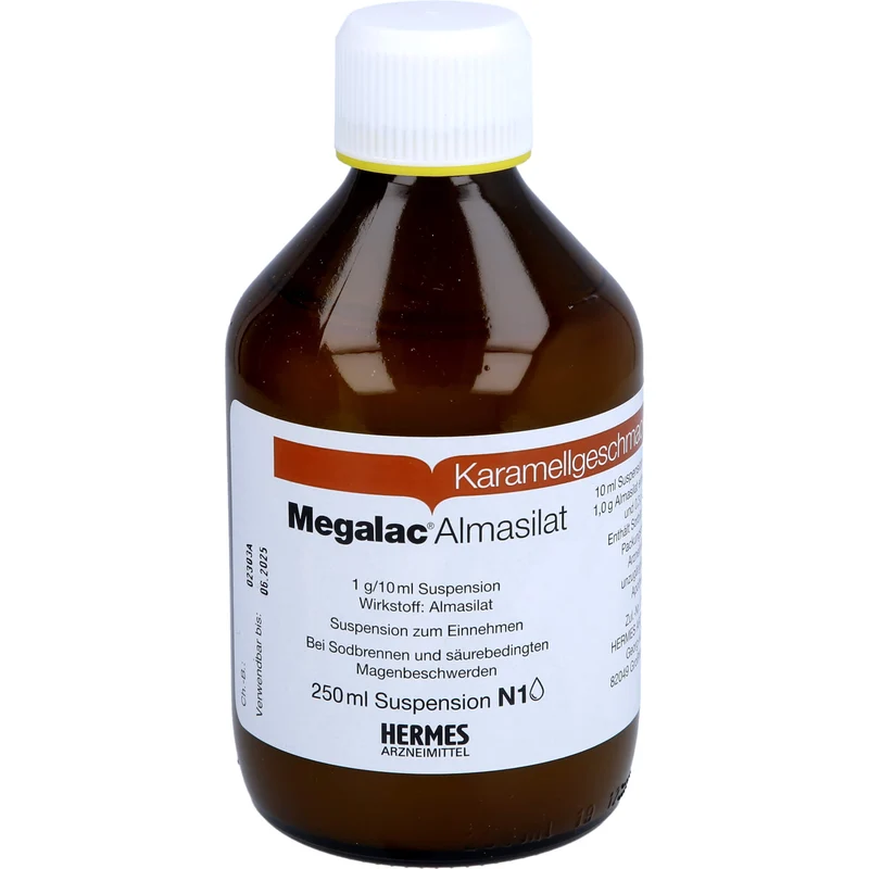 Megalac® Almasilat, 1 g/10 ml Suspension, 250 ml SUS