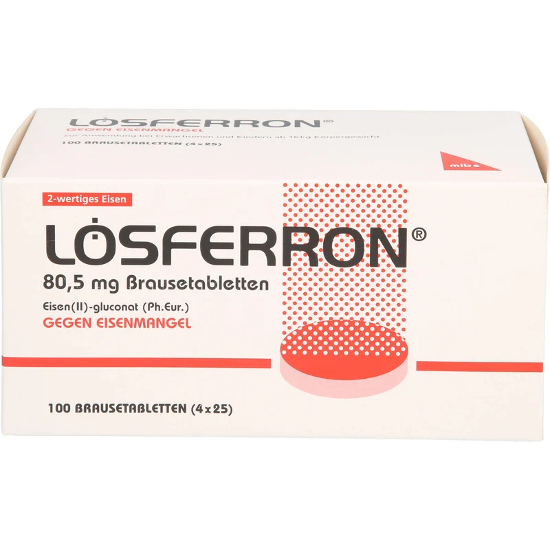 Lösferron Brausetbl., 100 St. Tabletten
