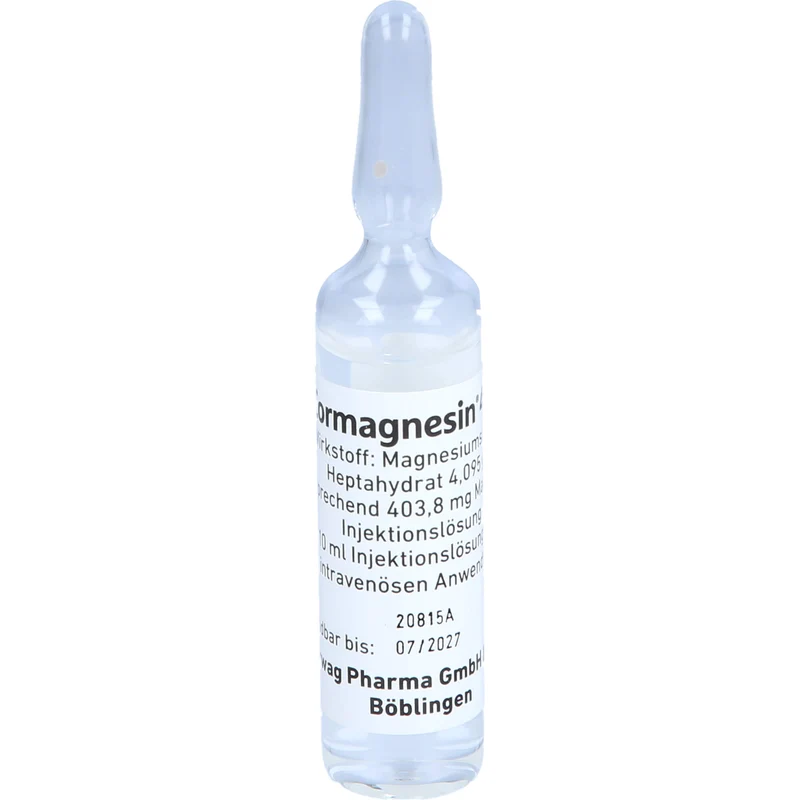 WÖRWAG Cormagnesin 400 Injektionslösung, 10 ml Ampullen