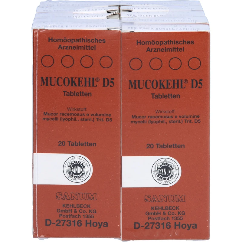 SANUM-KEHLBECK Mucokehl D5 Tabletten, 200 St. Tabletten