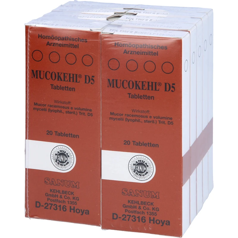 SANUM-KEHLBECK Mucokehl D5 Tabletten, 200 St. Tabletten