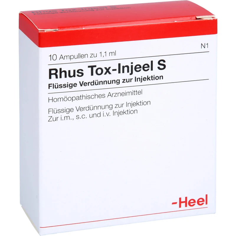 Rhus Tox-Injeel S flüssige Verdünnung, 10 St. Ampullen