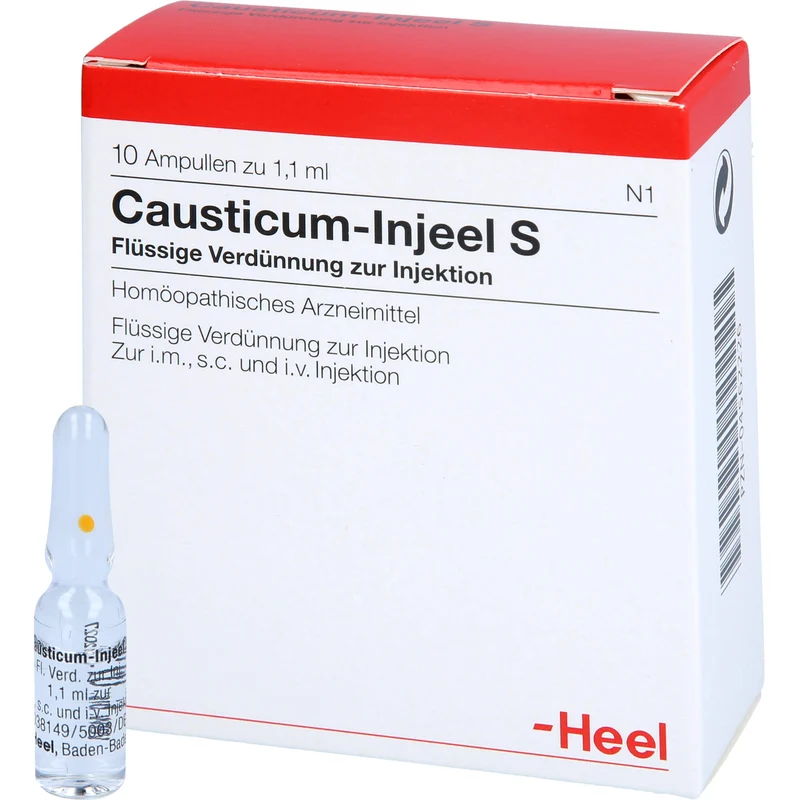 Causticum Injeel S Amp., 10 St. Ampullen