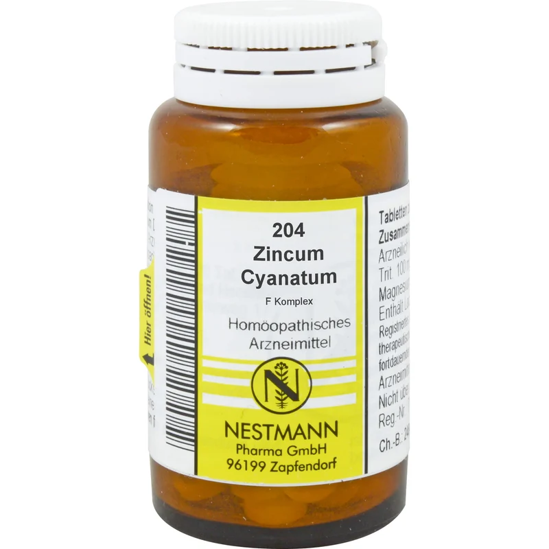Nestmann Zincum cyanatum F Komplex Nr. 204 Tabletten, 120 St. Tabletten