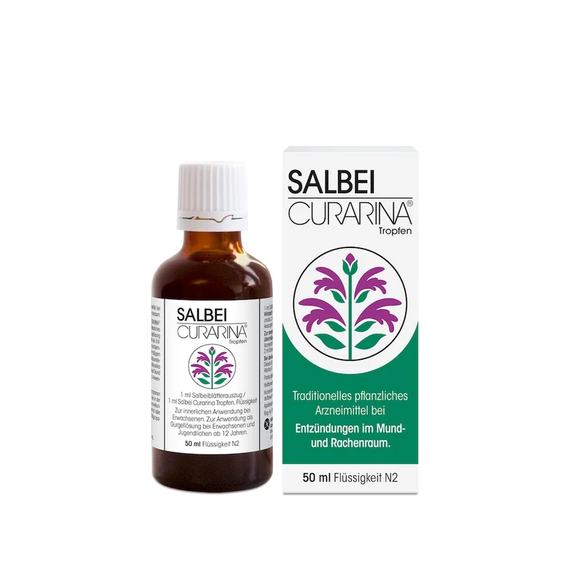 Salbei Curarina Tropfen, 50 ml Lösung