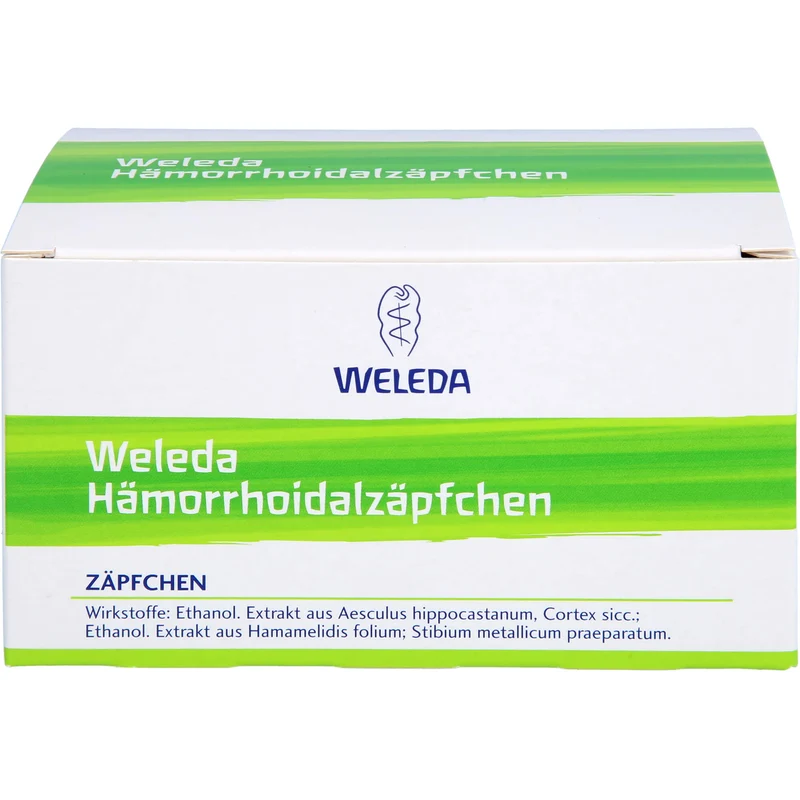 WELEDA Hämorrhoidalzäpfchen, 50 St. Zäpfchen