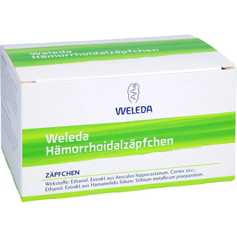 WELEDA Hämorrhoidalzäpfchen, 50 St. Zäpfchen