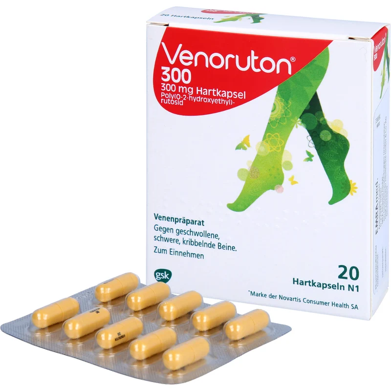 Venoruton 300 Emra Hartkapsel, 20 St. Kapseln