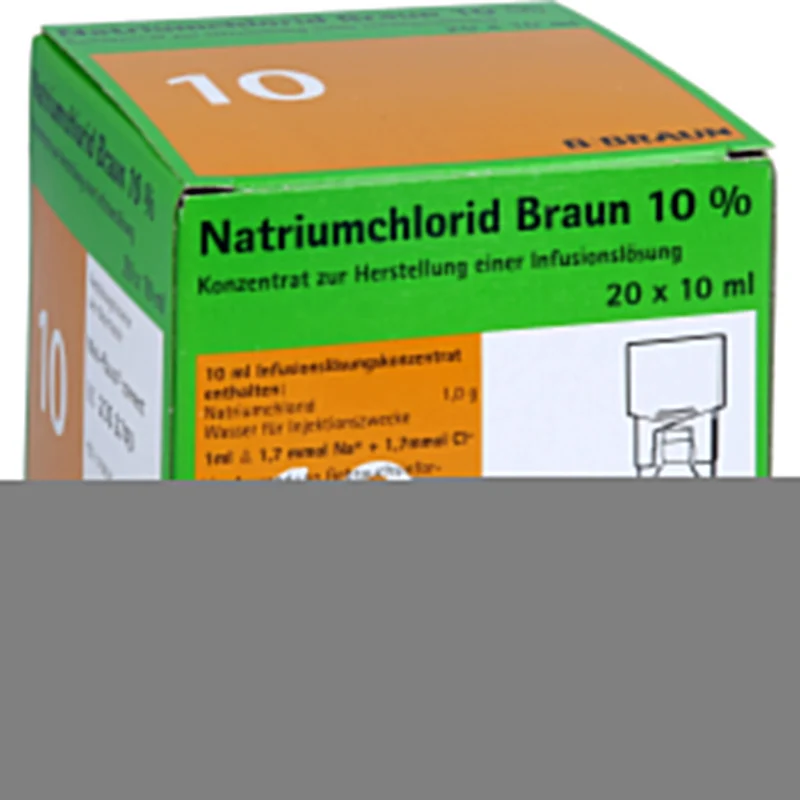 B. BRAUN Natriumchlorid 10% Konzentrat zur Herstellung einer Infusion, 200 ml Lösung