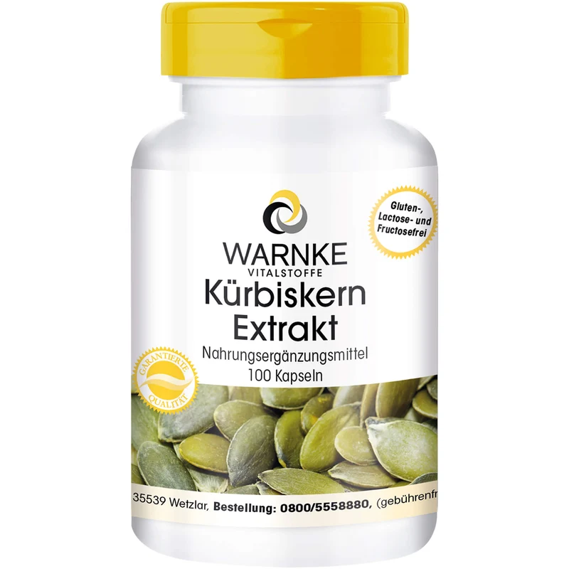 Kuerbiskern Extrakt, 100 St KAP