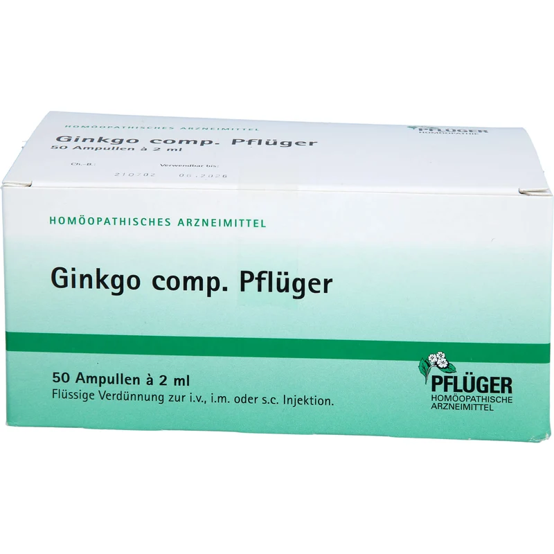 Pflüger Ginkgo comp. flüssige Verdünnung, 50 St. Ampullen