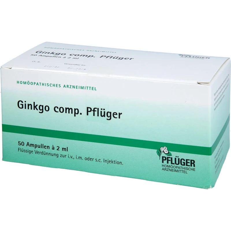 Pflüger Ginkgo comp. flüssige Verdünnung, 50 St. Ampullen