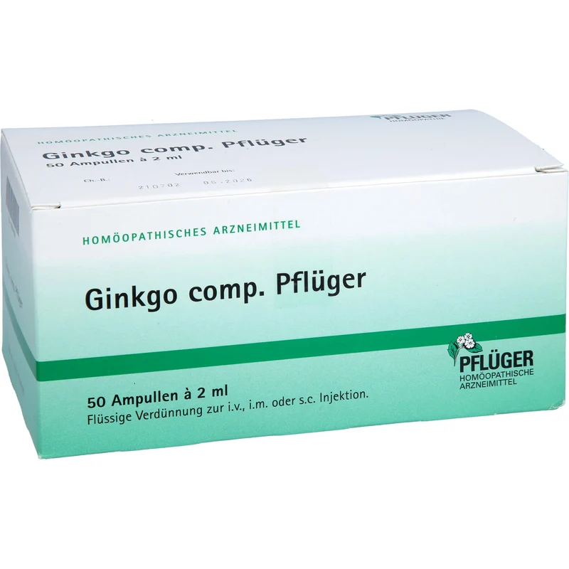 Pflüger Ginkgo comp. flüssige Verdünnung, 50 St. Ampullen