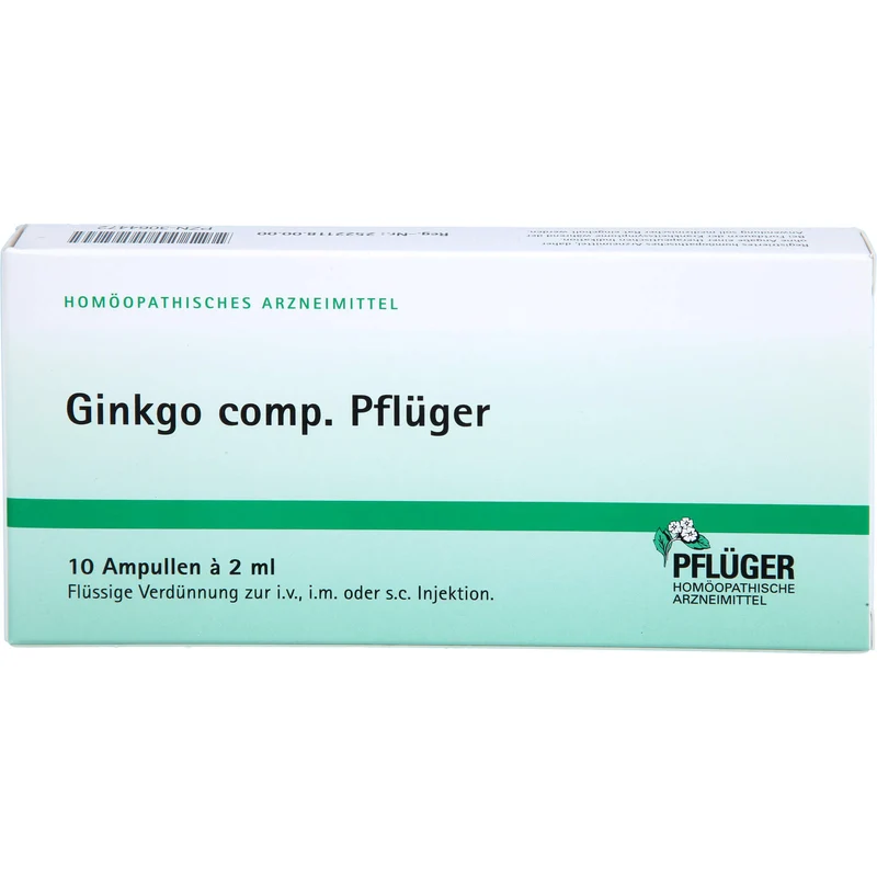 Pflüger Ginkgo comp. flüssige Verdünnung, 10 St. Ampullen