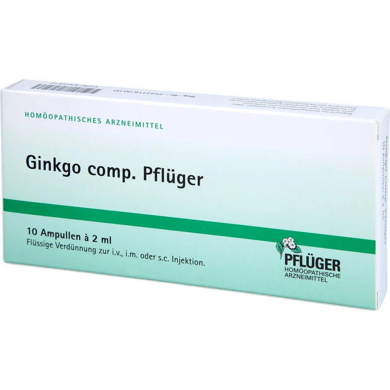 Pflüger Ginkgo comp. flüssige Verdünnung, 10 St. Ampullen