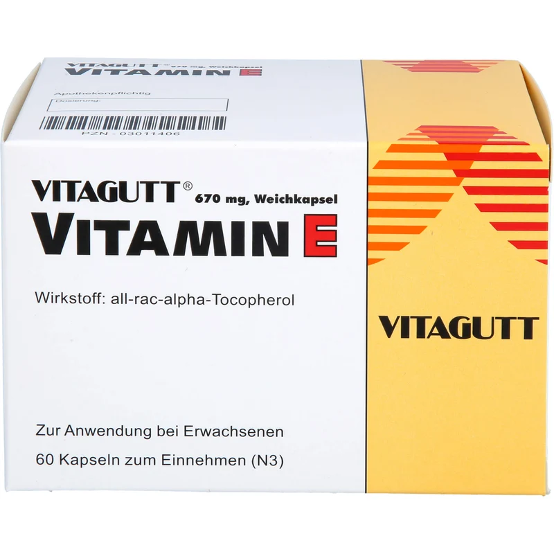 Vitagutt® Vitamin E 670 mg, Weichkapsel, 60 St WKA