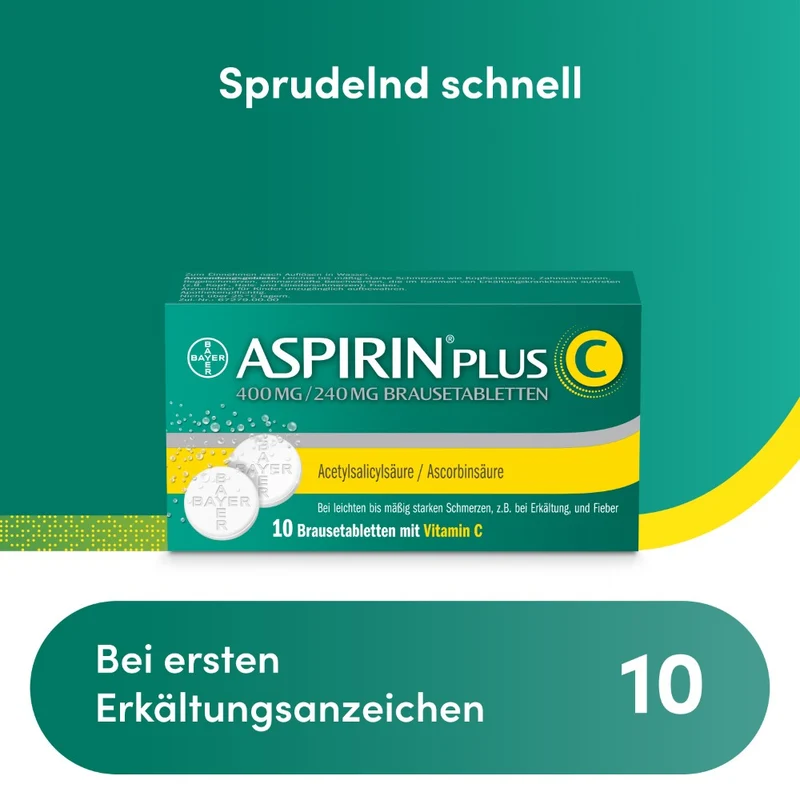 ASPIRIN plus C Brausetabletten, 10 St. Tabletten