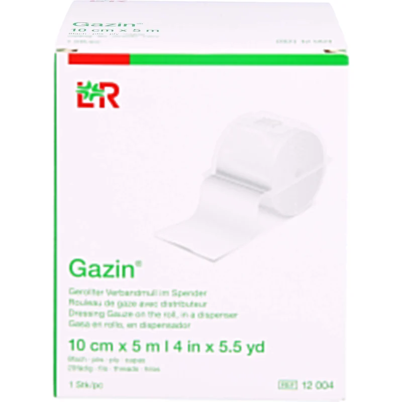 Gazin Verbandmull 8-fach gerollt, 1 St. Binde