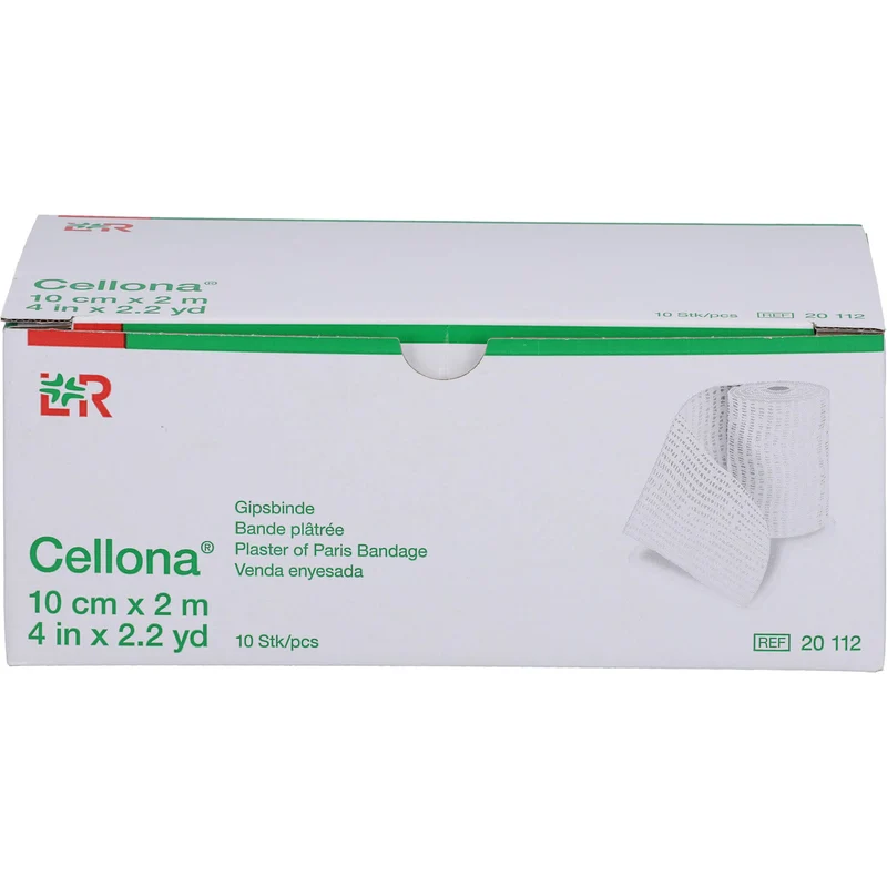 Cellona Gipsbinde 10 cm x 2 m, 10 St. Binde