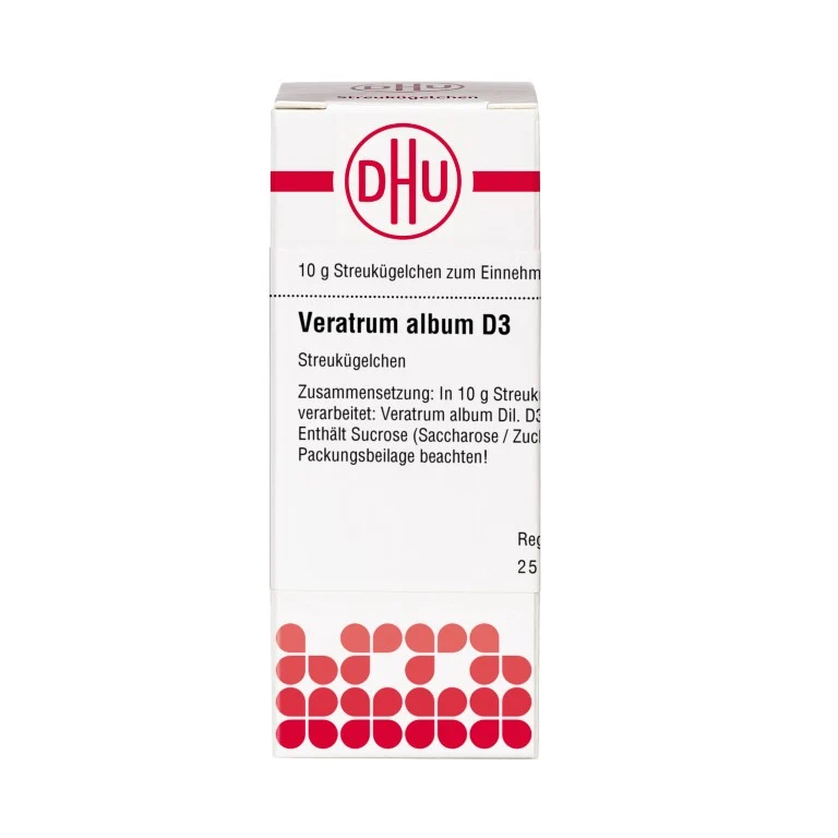 Veratrum album D3 DHU Globuli, 10 g Globuli