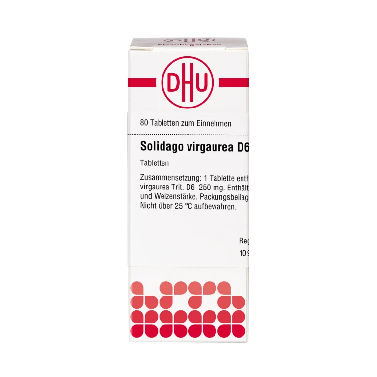 Solidago virgaurea D6 DHU Tabletten, 80 St. Tabletten