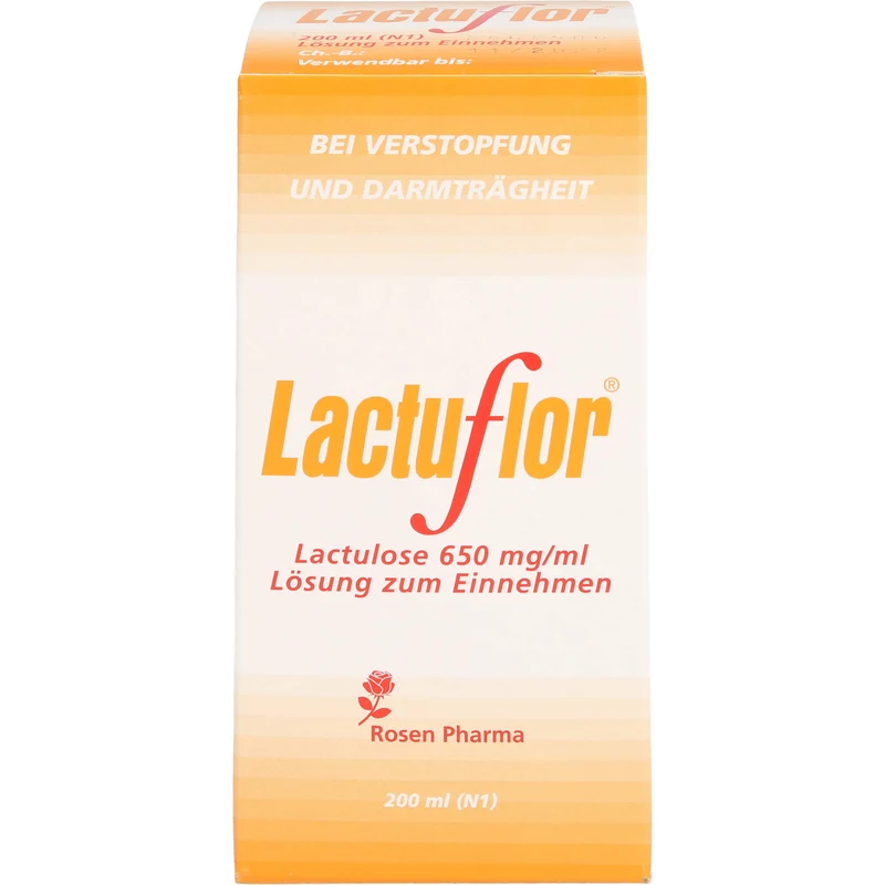 Lactuflor, Lactulose 650 mg/ml Lösung zum Einnehmen, 200 ml LSE