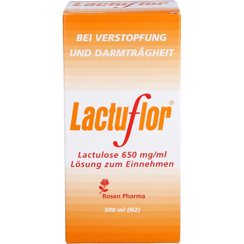 Lactuflor, Lactulose 650 mg/ml Lösung zum Einnehmen, 500 ml LSE