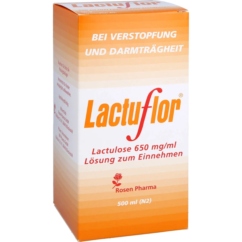 Lactuflor, Lactulose 650 mg/ml Lösung zum Einnehmen, 500 ml LSE