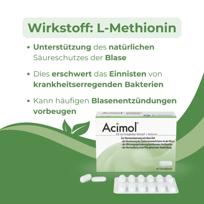 Acimol 500 mg mit pH-Teststreifen, 96 St. Tabletten