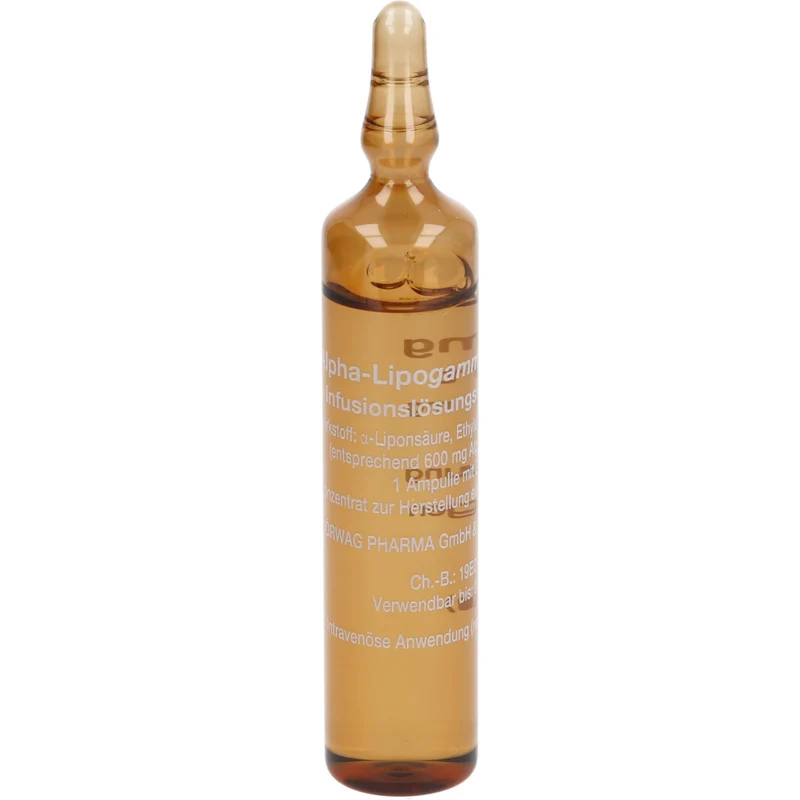 Alpha-Lipogamma 600 mg Infusionslösungskonzentrat, 240 ml Lösung