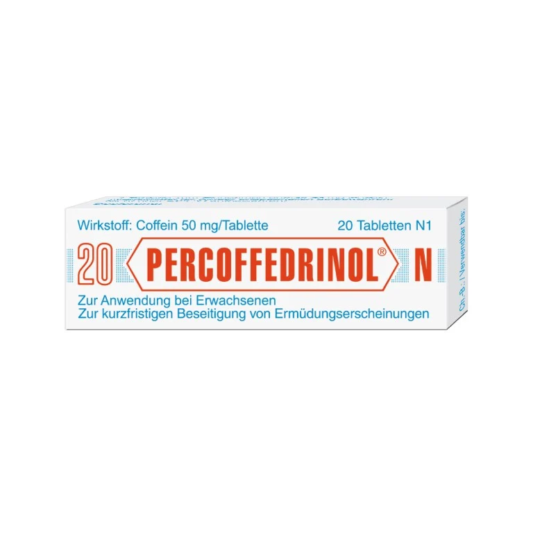 Percoffedrinol N Tabletten bei Ermüdungserscheinungen, 20 St. Tabletten