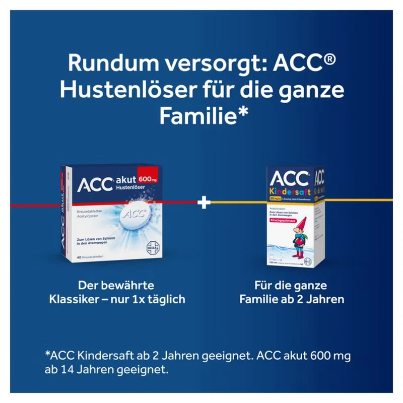 ACC akut 600 mg Hustenlöser Brausetabletten, 20 St. Tabletten