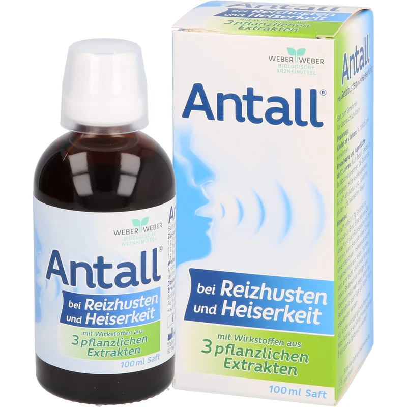 Antall Lösung bei Reizhusten und Heiserkeit, 100 ml Lösung