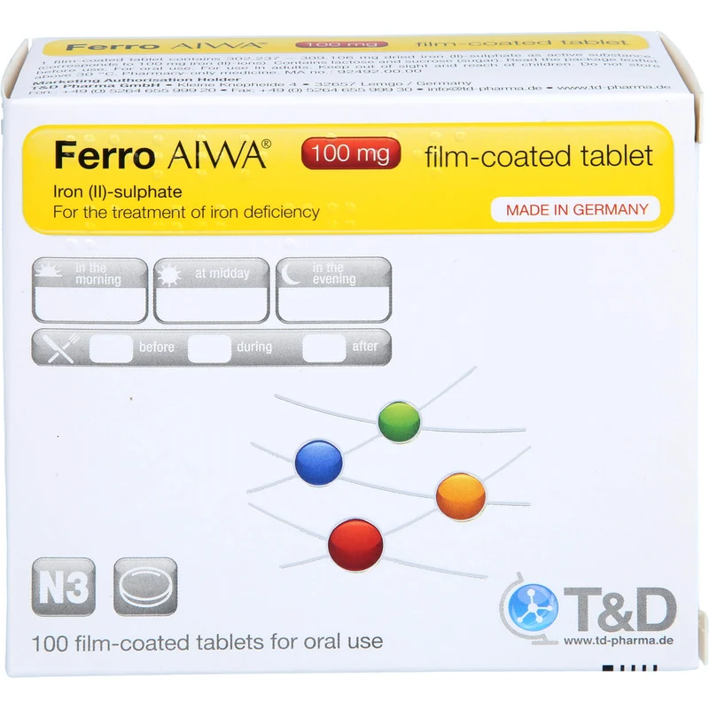 Ferro AIWA 100 mg Filmtablette, 100 St FTA