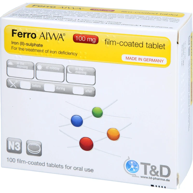 Ferro AIWA 100 mg Filmtablette, 100 St FTA